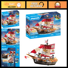 Pirate Ship Playset with Figures, Accessories, and Adventure Features - Fun for