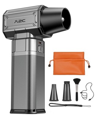 Cordless Mini Air Blower - Upgraded 40mm Motor, 450g Powerful Airflow Compres...