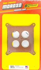 Moroso For 41504160 Carburetor Spacer - 4 Hole Plenum - 12in - Phenolic