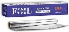 Aluminium Küche Schwerlast Gastronomie Folie für Lebensmittel Verpackung (450 mm, 300 mm)