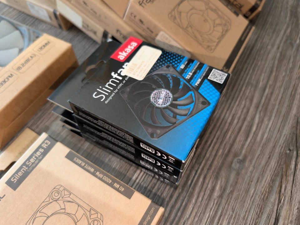 PC Fan Bundle – 19x Mixed Akasa, Fractal Design & GamerStorm – Brand New - Image 2 of 4