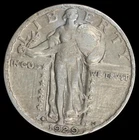 1929-D Silver 25C Standing Liberty Quarter VF *Nice Original Coin*