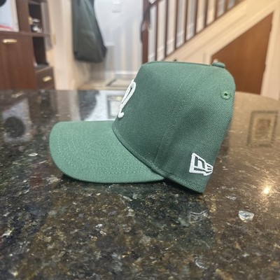 Malbon x New Era Men Golf Cap Hat One Size Green Adjustable 9Forty