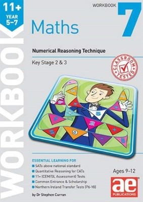 11+ Maths Year 5-7 Workbook 7 by Dr Stephen C Curran (Paperback Book)