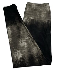 LuLaRoe Leggings TC Tall Curvy HALLOWEEN BLACK GRAY Ombr Fade Neutral Casual