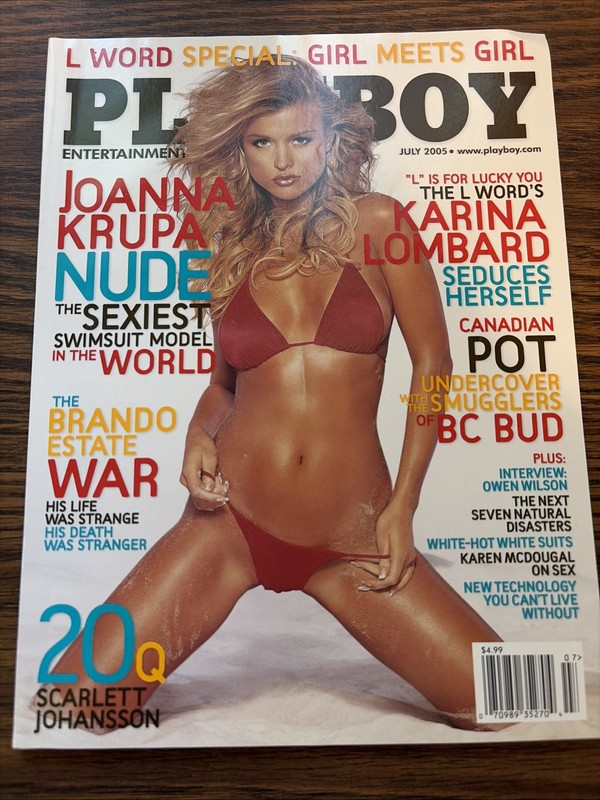 Play Boy Magazine Collection July 2005