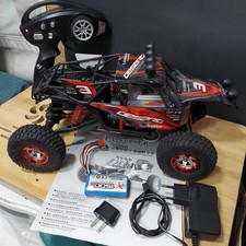 Desert Eagle-3 Brushed 1:12 RC Model Car Electric RC Buggy 4WD RTR Red - WORKING