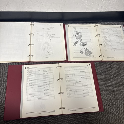 Porsche 911 1972 manual de reparación de taller de fábrica OEM volúmenes IV, V, VI - Imagen 5 de 5