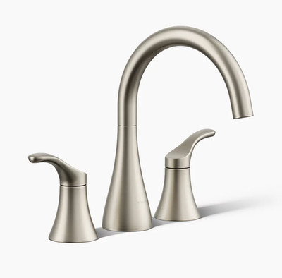 Kohler K-T26426-4-BN - Simplice Deck Mounted Roman Tub Faucet I Brushed Nickel