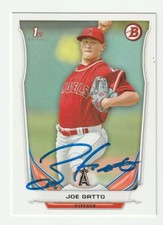 Joe Gatto Signed 2014 Bowman Draft Card DP51 Auto Los Angeles Angels COA