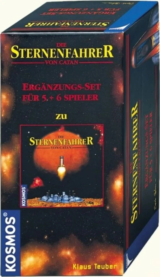 Die Sternenfahrer von Catan Ergänzungs-Set für 5 und 6 Spieler. Neu in Folie - Bild 1 von 1