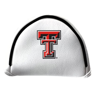 Team Golf NCAA Putter Cover - Mallet White, Fits Most Mallet Putters, Easily