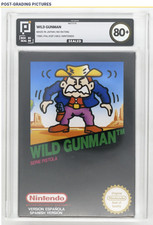 Thumbnail of ebay&reg; auction 117377393995 | Wild Gunman (Nintendo NES, 1984) Sealed, 80+ Pixel Grading