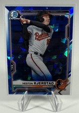 2021 Bowman Chrome Sapphire Edition - Chrome Prospects Heston Kjerstad #BCP-166