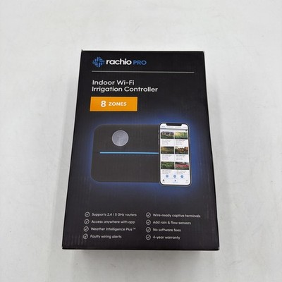 Rachio R3 Pro Series Smart Controller 8 Zone Pro Series 8ZULWC-PS O2 For Parts