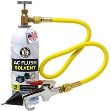 Leak Saver AC Flush Solvent Kit | Pressurized AC Flush Kit Solvent for Cleaning
