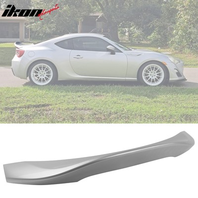 Fits 13-20 Subaru BRZ/Scion FRS/Toyota 86 L Trunk Spoiler Painted #D6S Silver