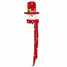 Schneemann Baumspitze gro&szlig; Christbaumspitze weich f&uuml;r Mantel