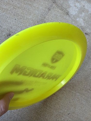 Discmania Evolution Paradigm Yellow 171g Disc golf driver | Used - Picture 3 of 5