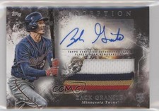 2018 Topps Inception 293/299 Zack Granite #IAP-ZG Patch Auto 0ui5