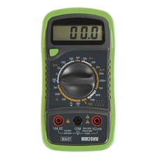 Image of Sealey Mm20Hv Digital Multimeter 8 Function With Thermocouple Hi-Vis