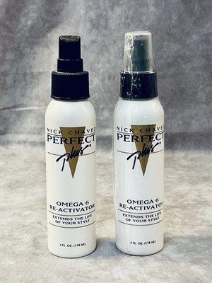 NICK CHAVEZ PERFECT PLUS OMEGA 6 RE-ACTIVATOR 4 FL OZ LOT OF 2 NEW OLD STOCK