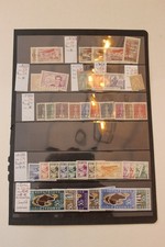 29-  Lot de timbres colonies francaises et vrac et serie divers etats