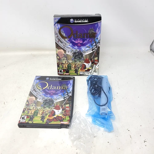 Odama (Nintendo GameCube, 2006) Big Box Microphone Bundle CIB Complete Tested