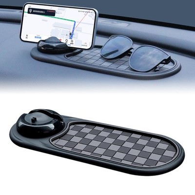 Universal Anti-Slip Car Dashboard Mat with 360° Rotating Phone Holder   Multi...