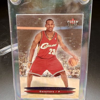 LeBron James RC 2004 Fleer Ultra #171 Rookie Cleveland Cavaliers NBA Card  