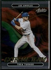 2022 Panini Absolute #ET-2 Trea Turner Extreme Team 4Ao