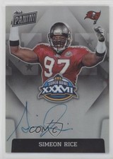 2021 Panini Donruss Super Bowl Signatures Simeon Rice #SBXXXVII-SR Auto 0q2