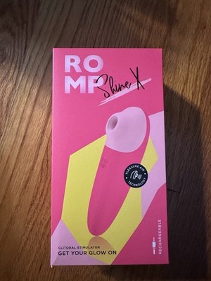 ROMP Shine X Rechargeable Silicone Clitoral Suction Stimulator