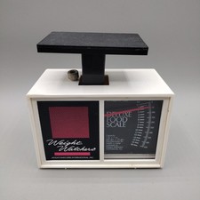 Vintage 1988 Weight Watchers Deluxe Food Scale Model 3125 Excellent Condition