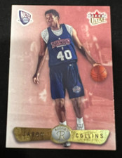 JASON COLLINS 2001-02 Fleer Ultra #165 Rookie Card RC #0360/2222 NBA Nets. rookie card picture