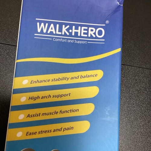 Walk·Hero Solette Piedi Comfort e Supporto Supporti Arcobaleno Uomo 12 12 1/2 - Foto 4 di 5