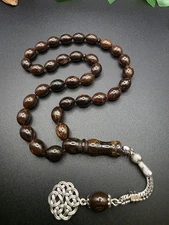 Collectible ISLAMIC ROSARY PRAYER 33 Beads Gift Misbah مسباح سبحة 