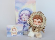 Pop Mart Skullpanda L'impressionnisme Plush Amber Doll Pendant