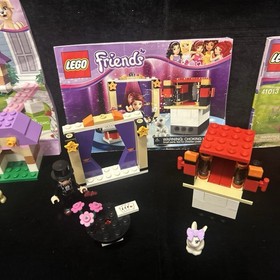 100% Complete LEGO FRIENDS 41013 41001 41025 99% Complete Plus Bonus Car