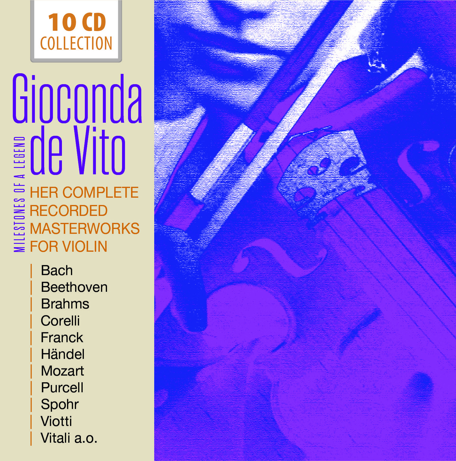 Gioconda De Vito - Her Complete Recorded Masterworks For Violin