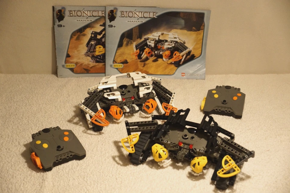 LEGO BIONICLE: Manas (8539) - rare, complete, fully working! - Image 2 of 4
