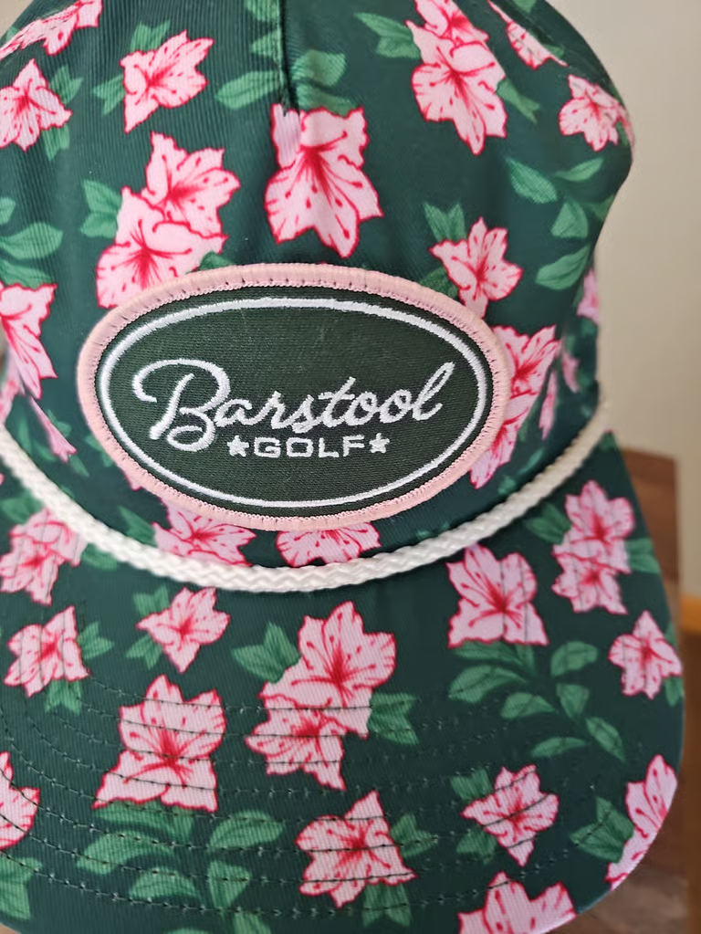 NEW* Barstool Golf Azalea Hawaiian Green Rope SnapBack Hat | eBay