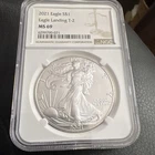 United States Mint 2021 American Eagle Silver 1 oz .999 MS 69 NGC #6299790-071
