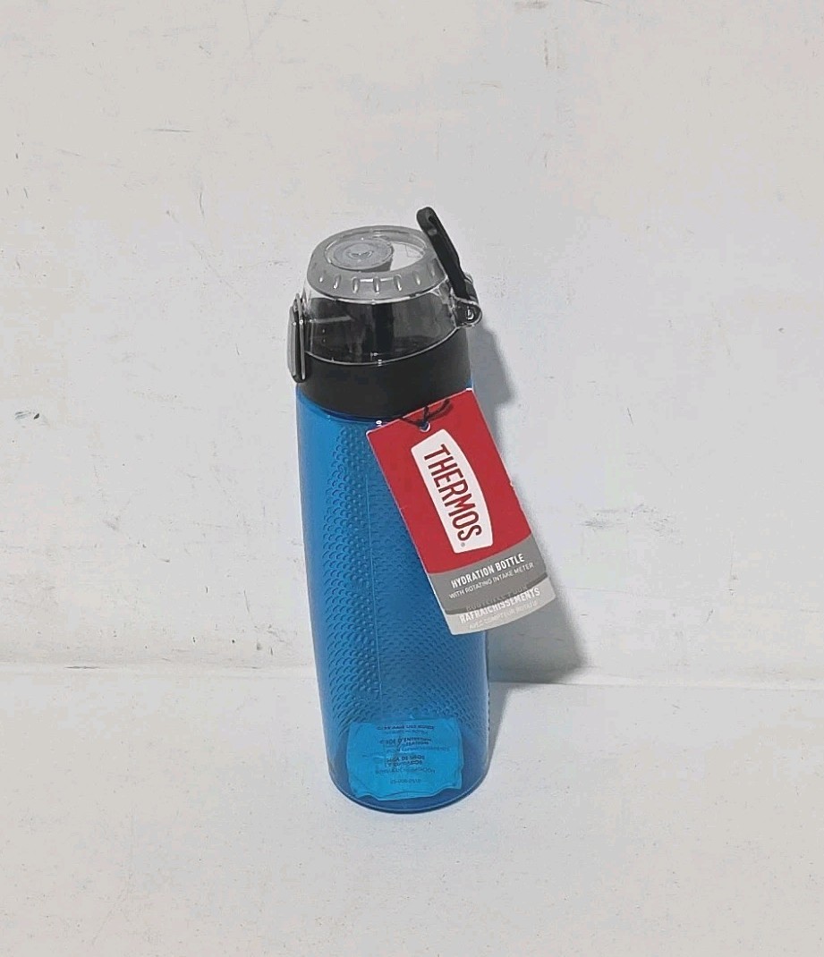 Thermos Intake 24 Oz Blue Hydration Bottle Rotating Intake M