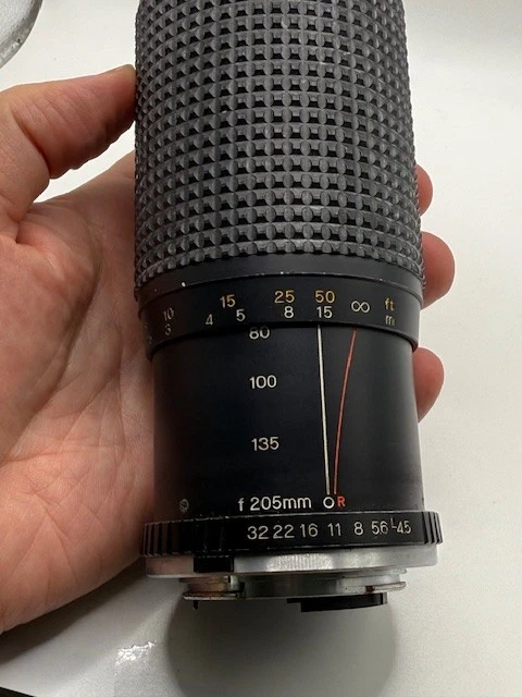 Bell & Howell Olympus Om Mount camera lens 80-205 F4.5 vintage GC - Image 2 of 4