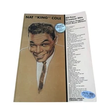 Nat King Cole - All Time Greatest Hits - Complete Original Sheet Music Editions