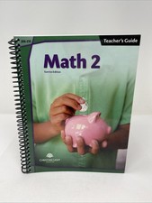 Christian Light Math 2 Teachers Guide 206-210...
