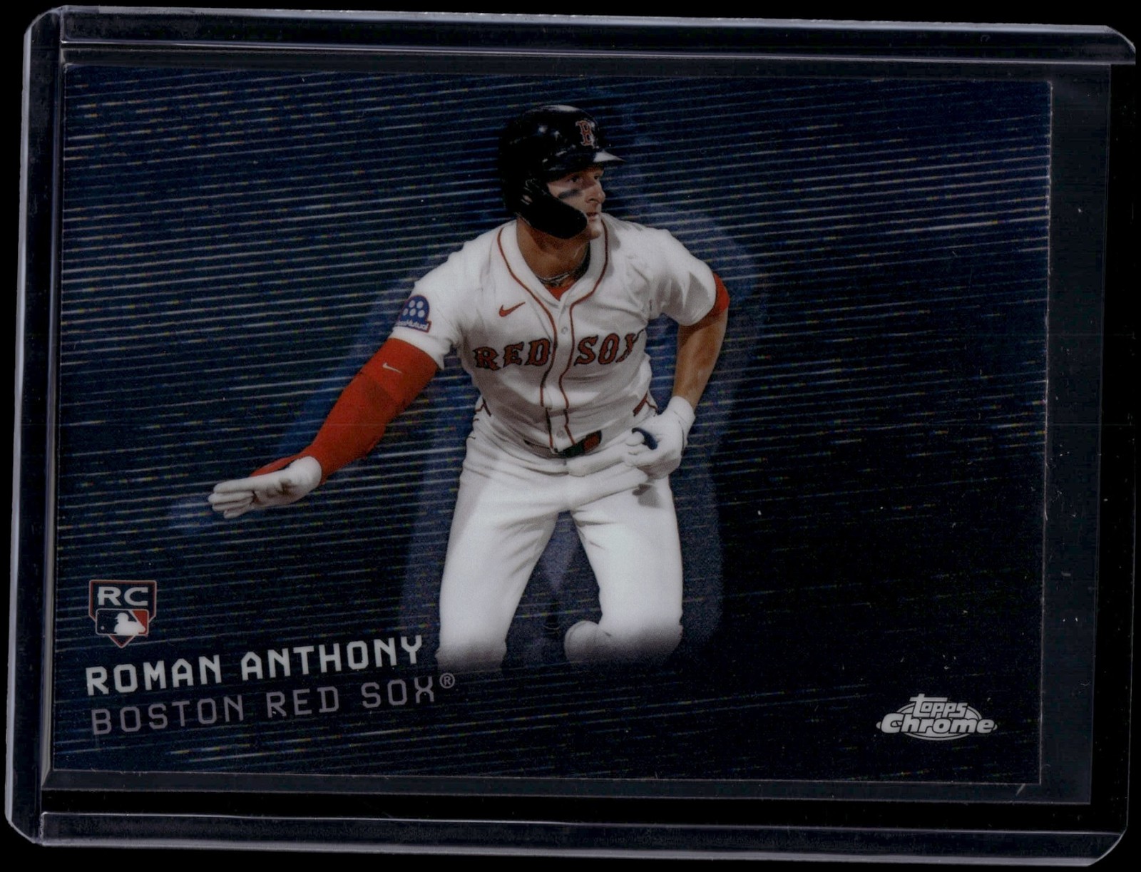 2026 Topps Chrome Roman Anthony #SN-15 Rookie RC Static Noise