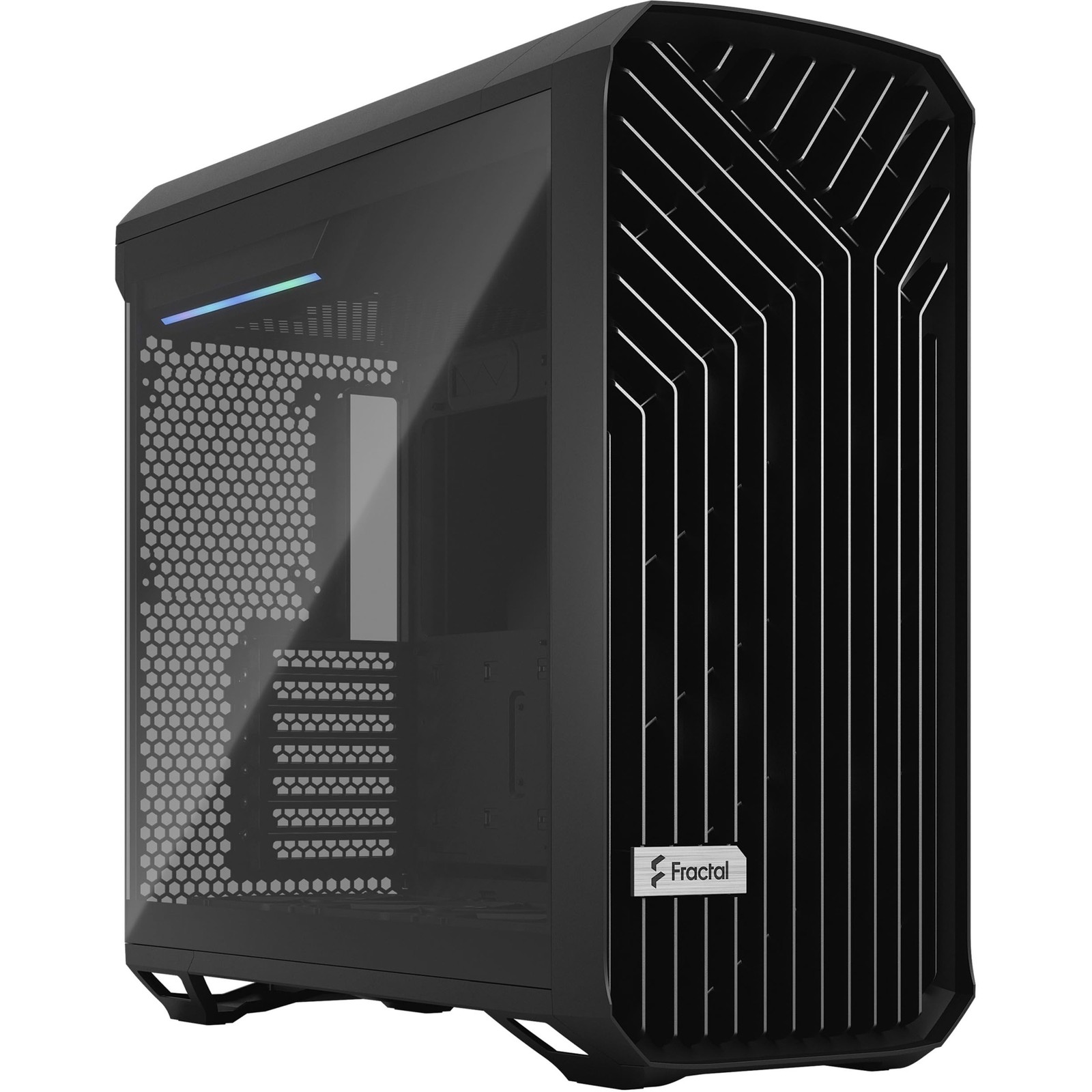 Окно из закаленного стекла Fractal Design Torrent Black E-ATX High-Airflow Mid Tower 65490₽