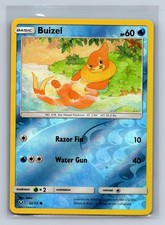 Buizel 22/73 Common Shining Legends Pokemon Reverse Holo NM/M 710b-46